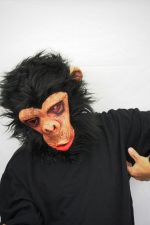 Monkey Mask with Hair - Image 6